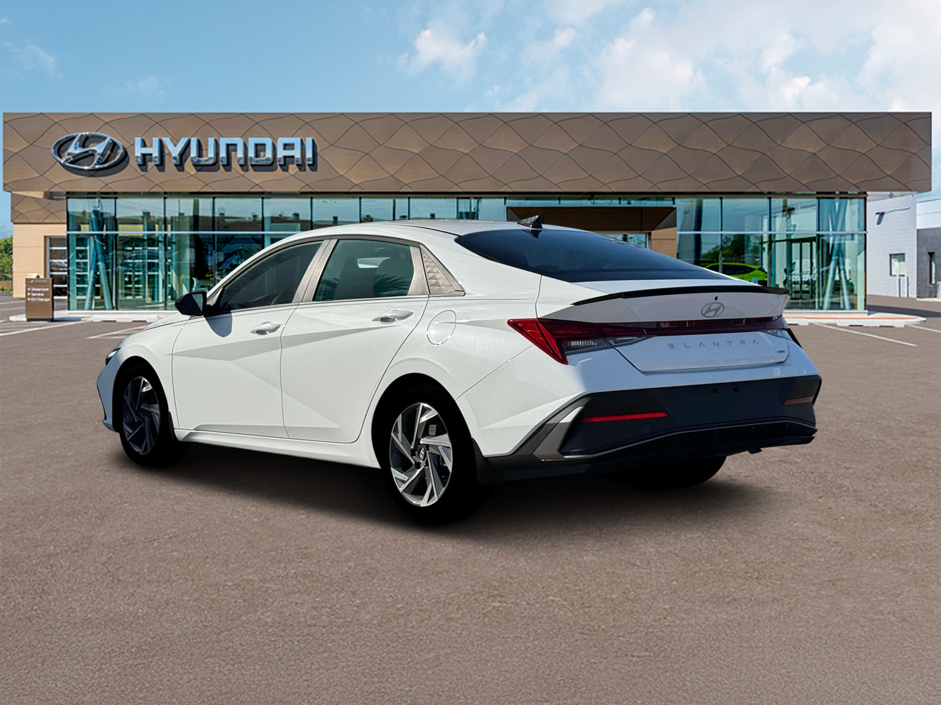 New 2025 White Hyundai SEL Sport image 5