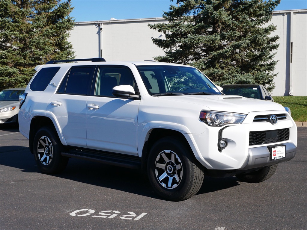 Certified 2024 Toyota 4Runner TRD Off-Road with VIN JTEPU5JR8R6252596 for sale in Minneapolis, Minnesota