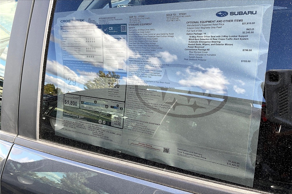 2025 Subaru Crosstrek Premium photo 12