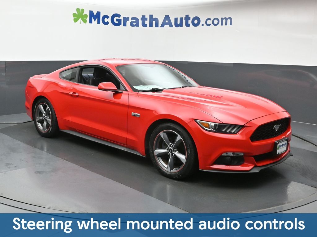 Used 2015 Ford Mustang EcoBoost with VIN 1FA6P8THXF5429136 for sale in Cedar Rapids, IA