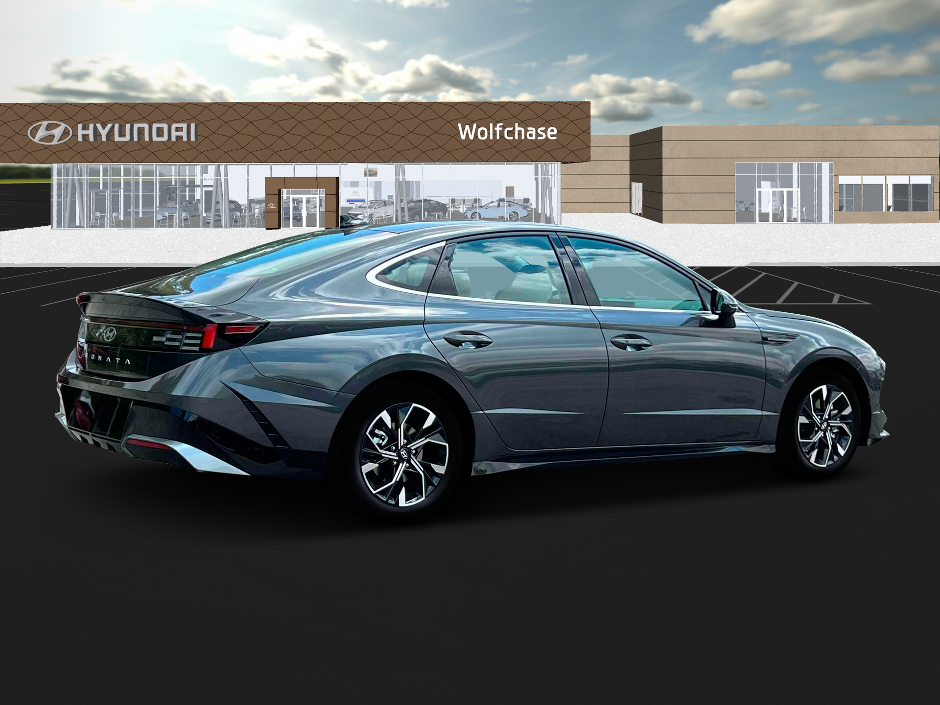 New 2025 Gray Hyundai SEL image 8