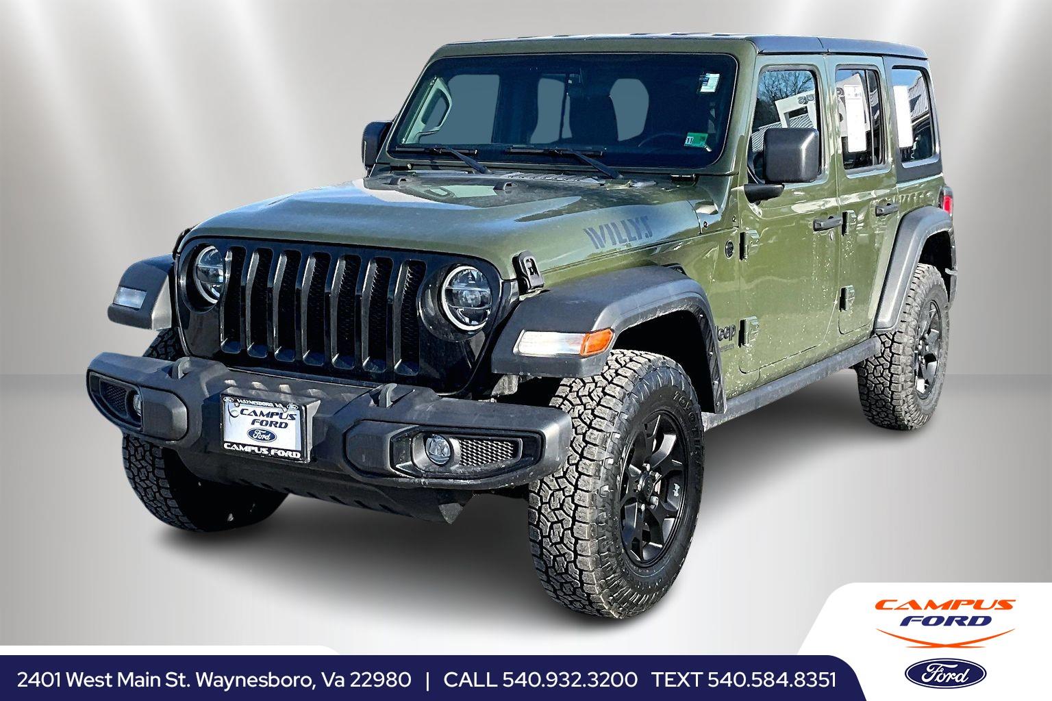 2021 Jeep Wrangler Unlimited Willys's photo