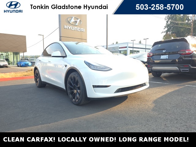 Used 2021 Tesla Model Y Long Range with VIN 5YJYGDEE0MF079770 for sale in Portland, OR