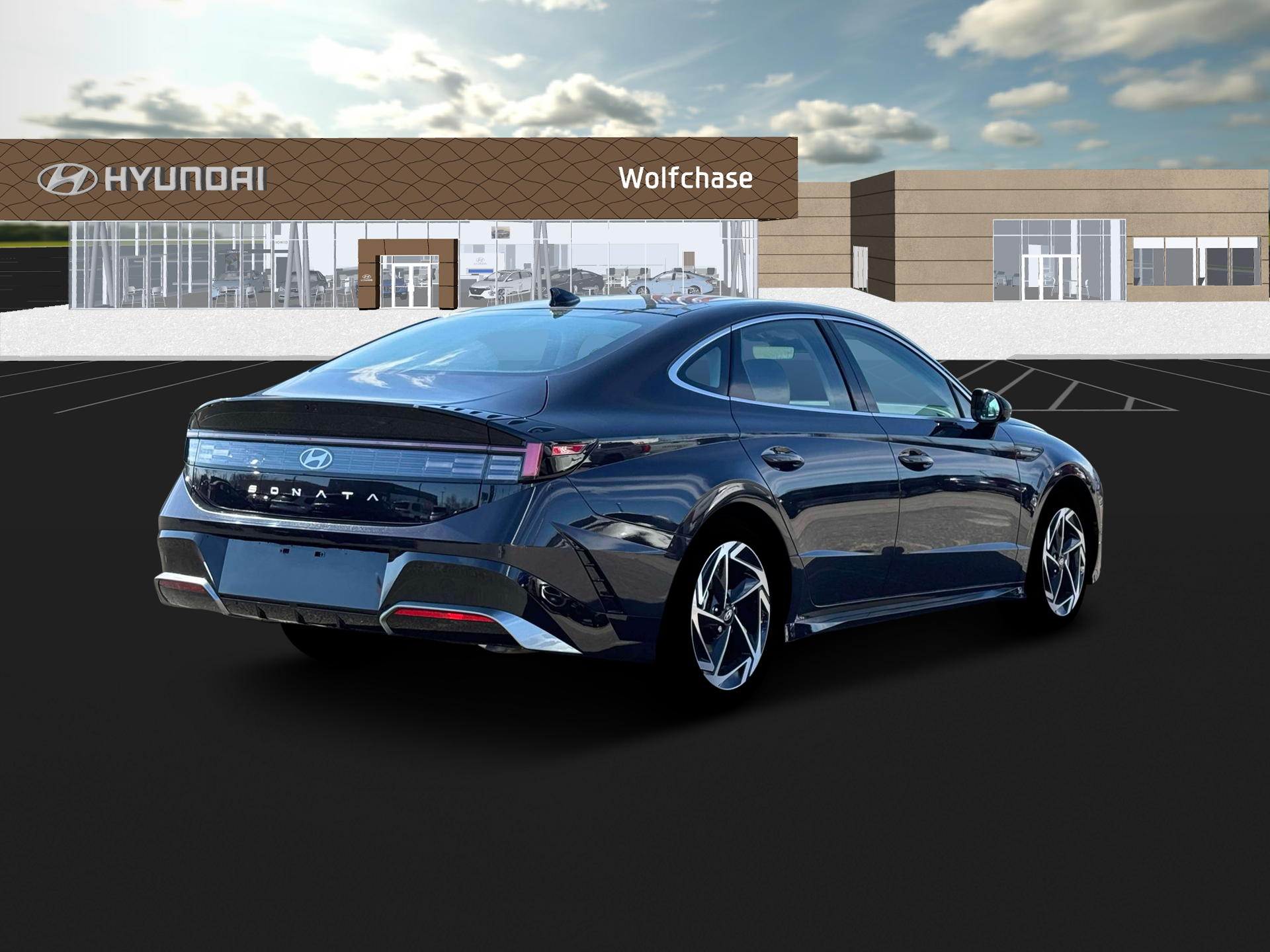 New 2025 Blue Hyundai SEL Convenience image 7