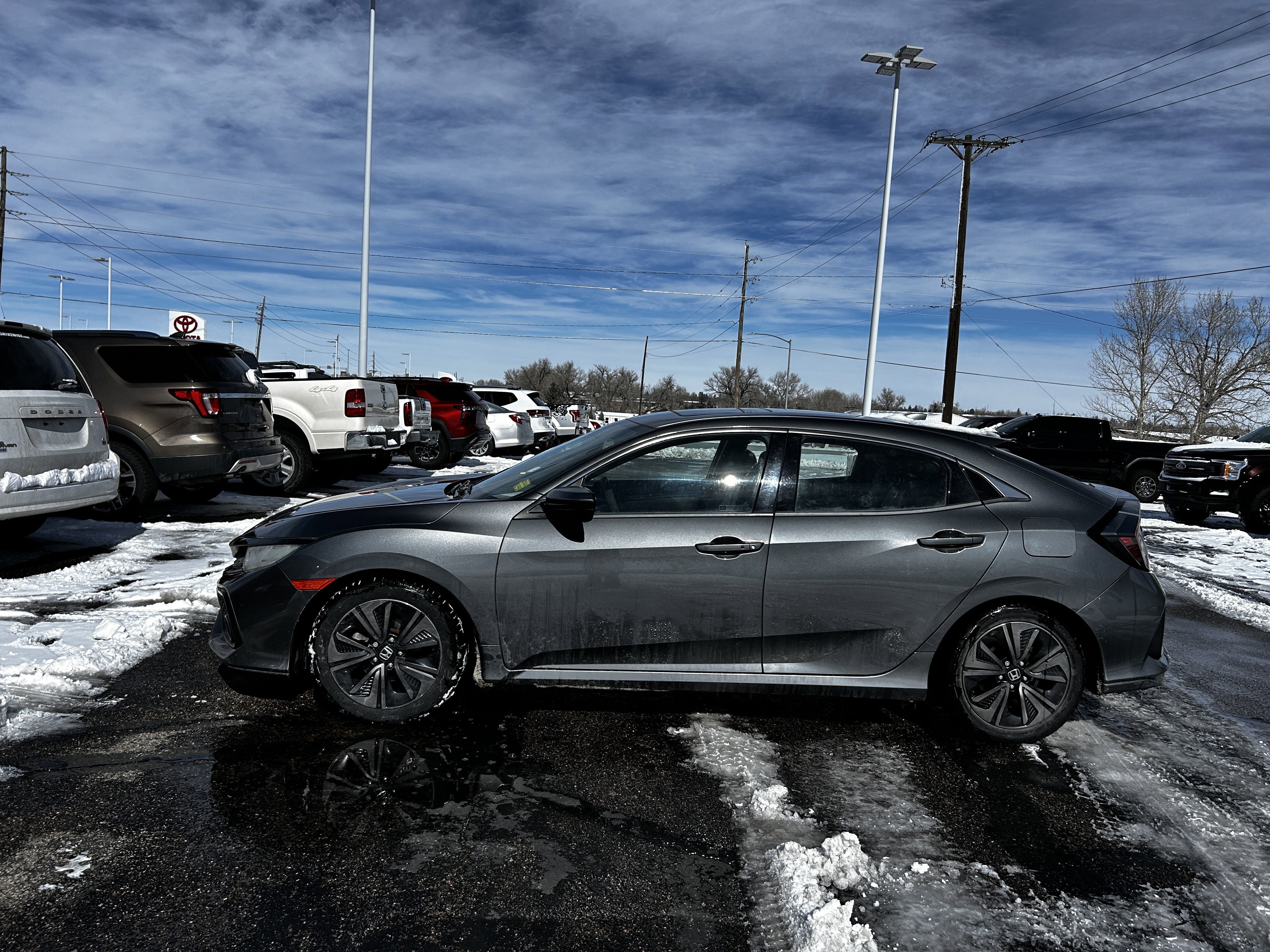 Used 2017 Honda Civic Hatchback EX with VIN SHHFK7H53HU410171 for sale in Cheyenne, WY