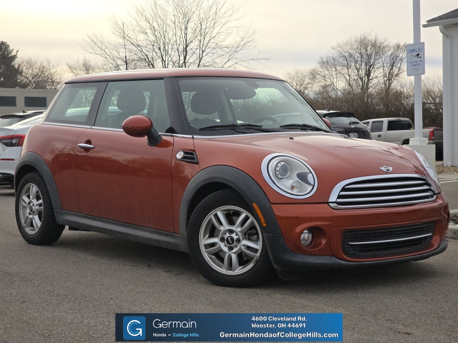 Used 2011 MINI Cooper Base with VIN WMWSU3C59BT094318 for sale in Wooster, OH