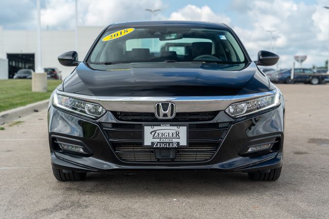 Used 2018 Honda Accord EX with VIN 1HGCV1F45JA206765 for sale in Sturtevant, WI