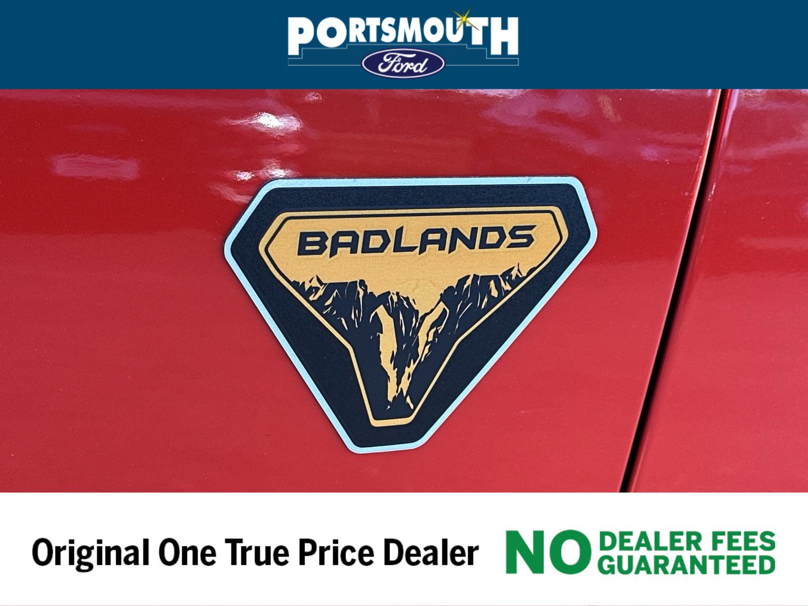 New 2023 Ford Bronco Badlands® 2 Door in Portsmouth P37548