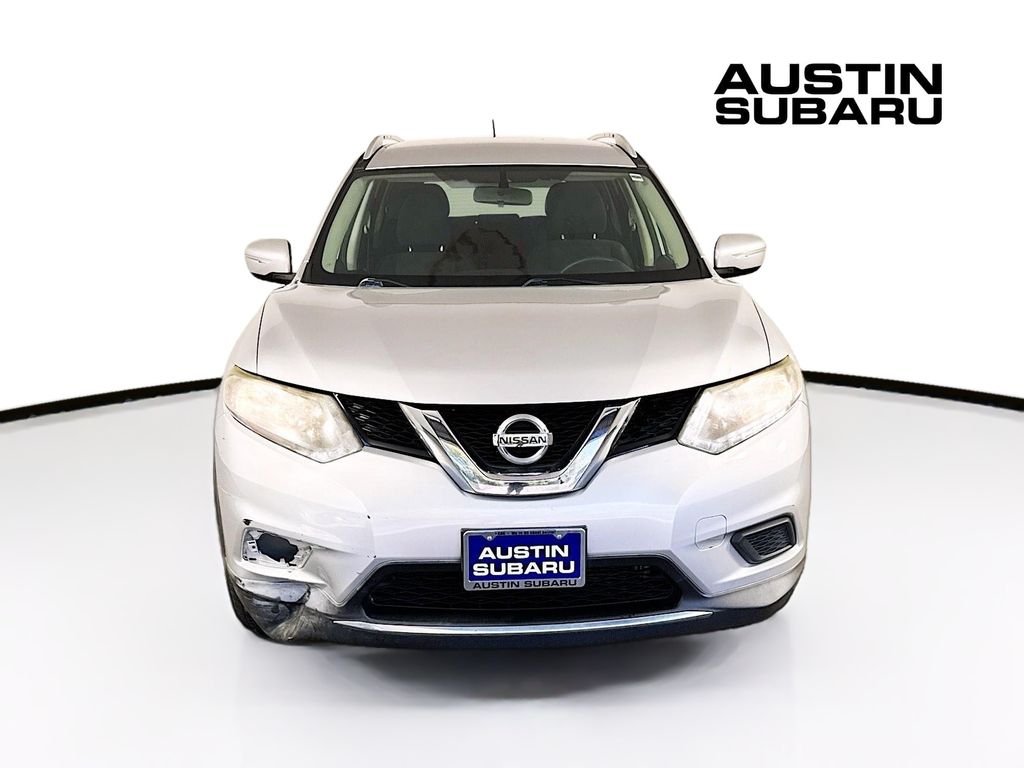 Used 2015 Nissan Rogue SV with VIN KNMAT2MVXFP503452 for sale in Austin, TX