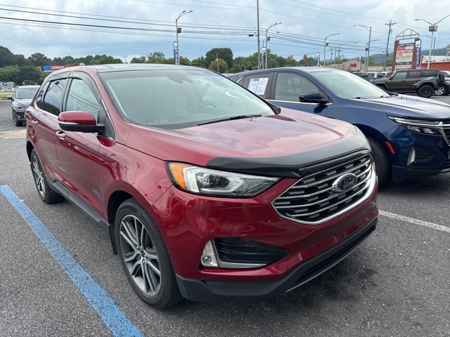 Used 2019 Ford Edge Titanium with VIN 2FMPK3K96KBB47829 for sale in Fort Payne, AL