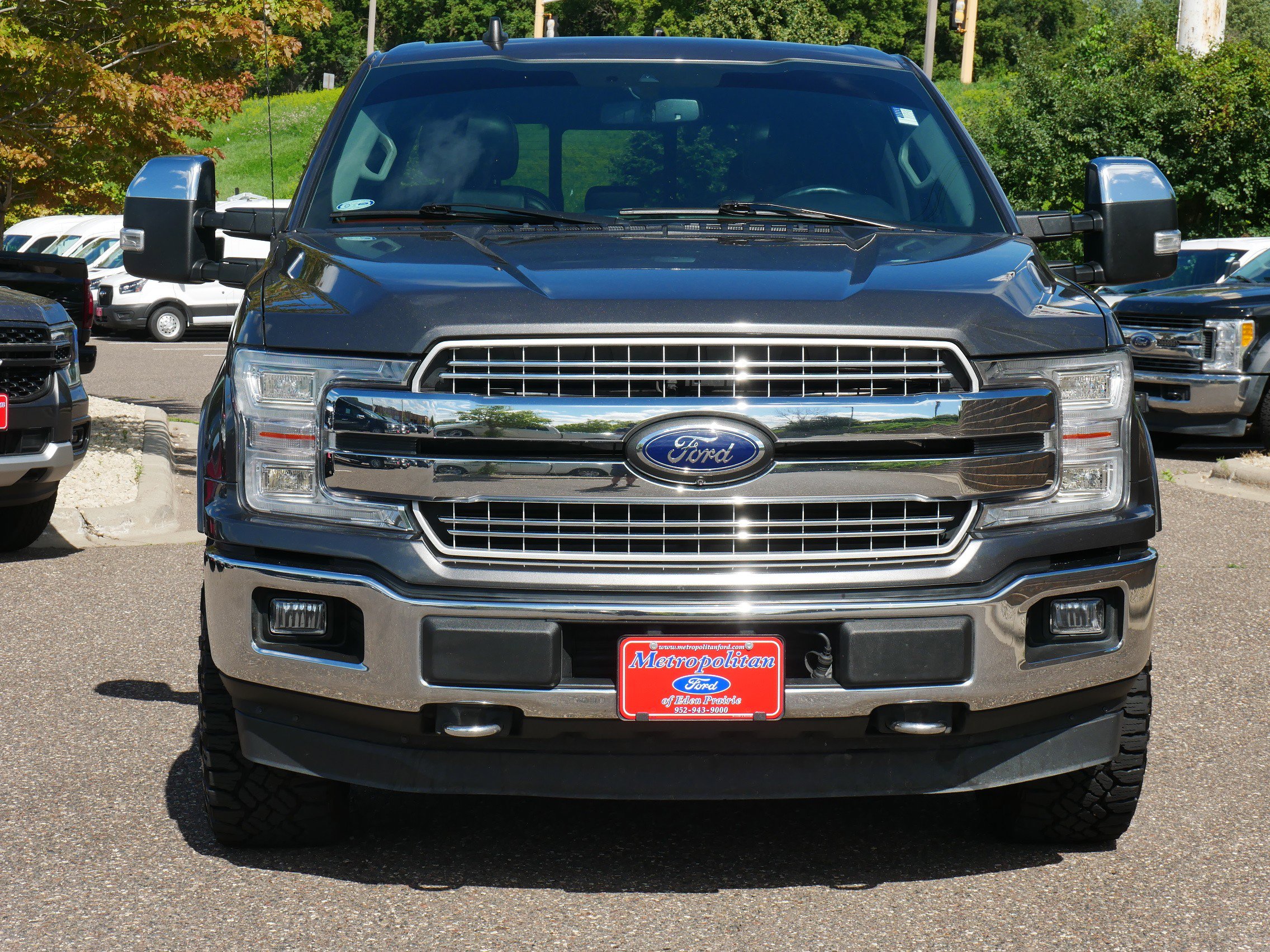 Used 2019 Ford F-150 Lariat with VIN 1FTEW1E4XKKD99576 for sale in Eden Prairie, Minnesota