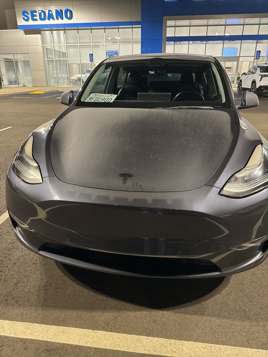 Used 2021 Tesla Model Y Standard Range with VIN 5YJYGDED2MF113246 for sale in San Diego, CA
