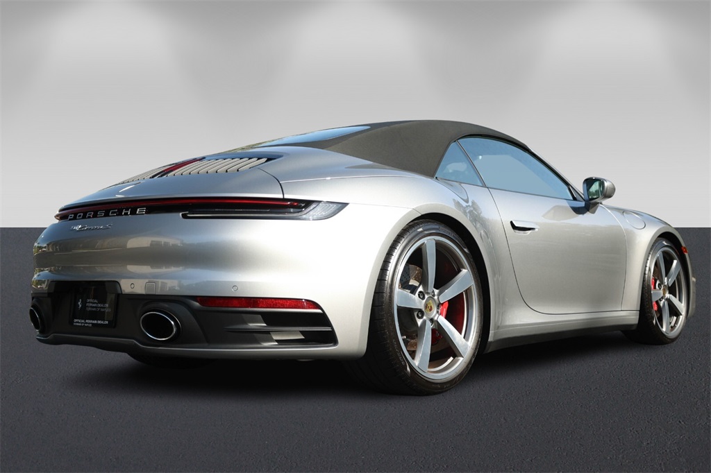 Used 2021 GT Silver Metallic Porsche Carrera S image 10