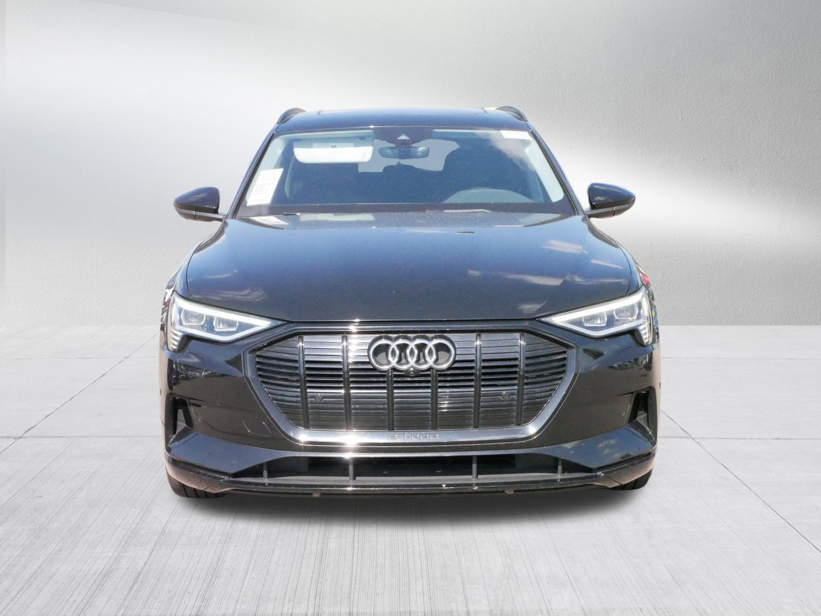 Used 2021 Audi e-tron Premium with VIN WA1AAAGE8MB008070 for sale in Brooklyn Center, Minnesota