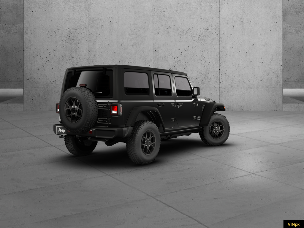 New 2026 Black Clear-Coat Exterior Paint Jeep Willys image 6