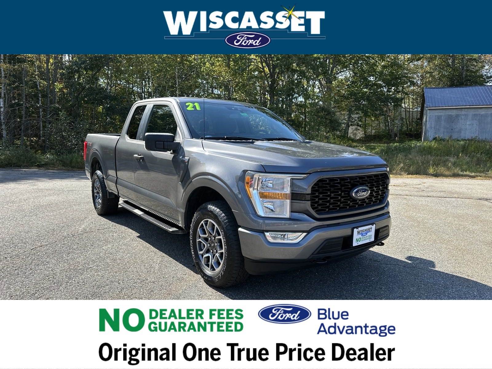 Certified PreOwned 2021 Ford F150 XL Super Cab in Wiscasset W30665A