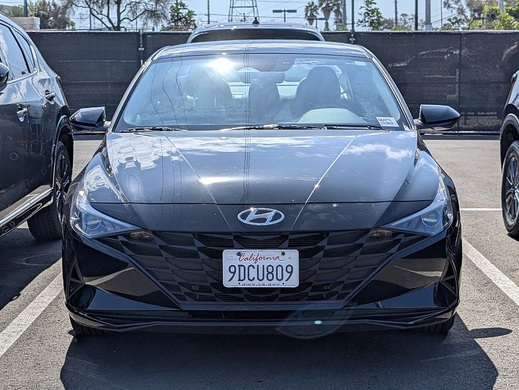 2023 Hyundai Elantra Hybrid Blue photo 3