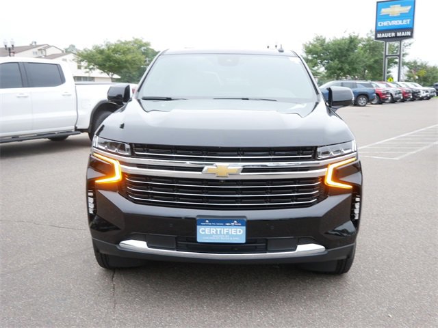 Certified 2023 Chevrolet Tahoe LT with VIN 1GNSKNKD5PR114184 for sale in Anoka, Minnesota