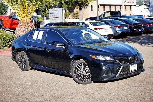 Used 2023 Black Toyota SE image 2