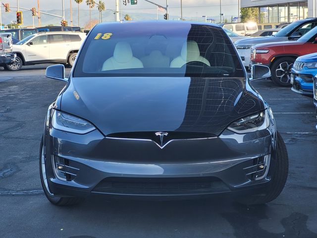 Used 2018 Tesla Model X 75D with VIN 5YJXCAE21JF121290 for sale in San Jose, CA