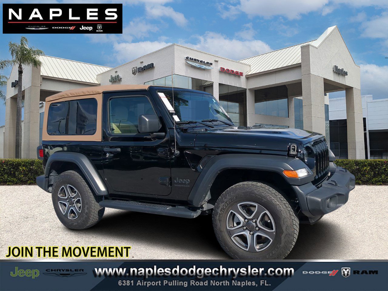 2020 Jeep Wrangler Black and Tan's photo