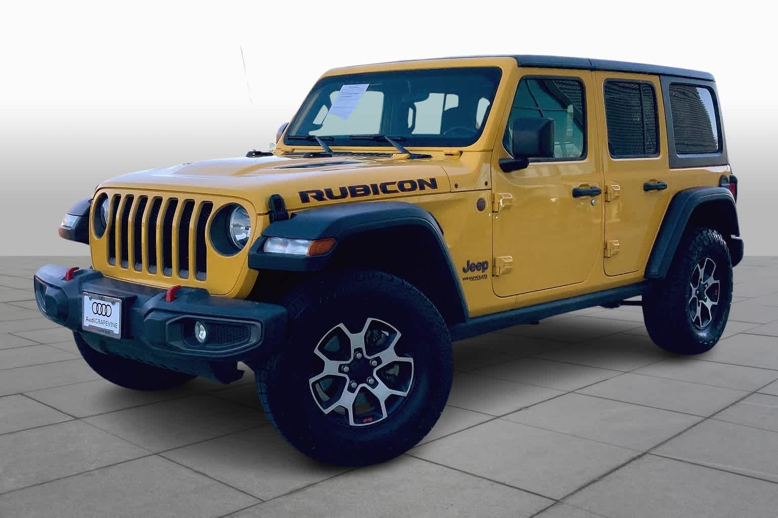 PreOwned 2021 Jeep Wrangler Unlimited Rubicon Sport Utility in Denton