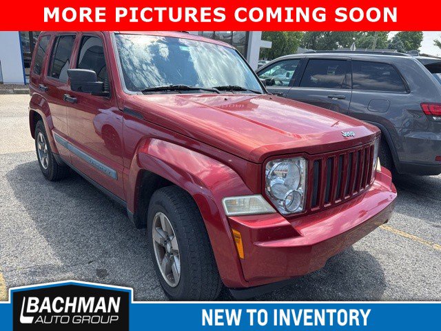 Used 2008 Jeep Liberty Sport with VIN 1J8GN28K98W143516 for sale in Jeffersonville, IN