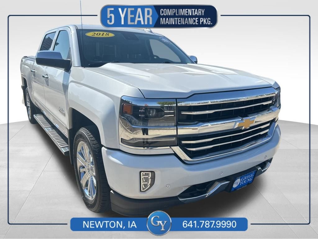 Used 2018 Chevrolet Silverado 1500 High Country Crew Cab