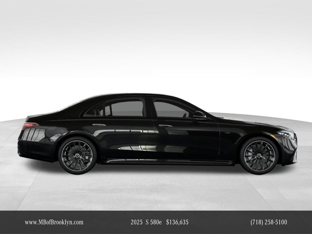 2025 Mercedes Benz S 580e 4MATIC photo 2