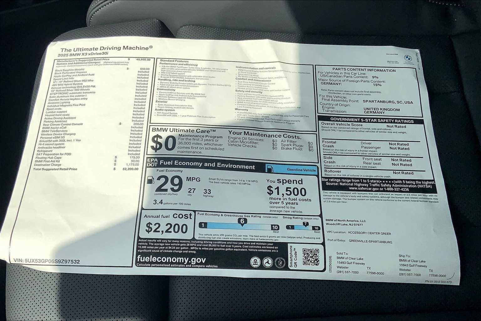 2025 BMW X3 30 - Photo 19