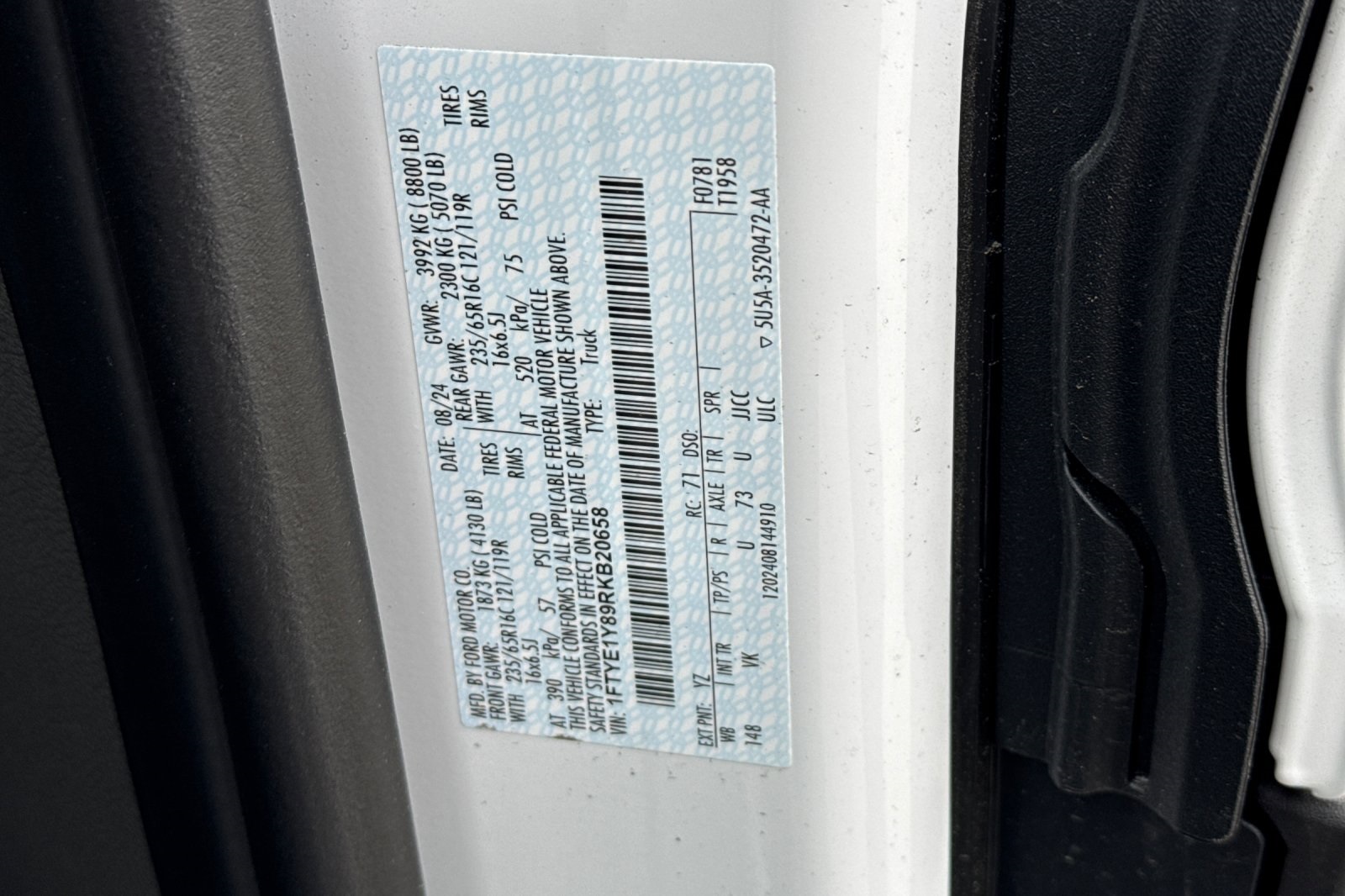 2024 Ford Transit photo 22