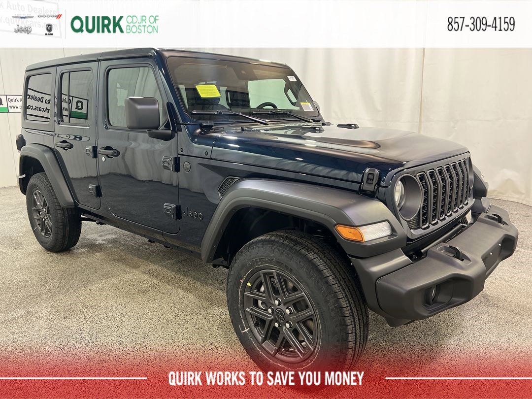 New 2025 Fathom Blue Pearlcoat Jeep Sport S image 1