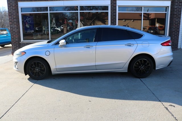 Used 2019 Ford Fusion Energi Titanium with VIN 3FA6P0SU6KR174721 for sale in Ashland, NE