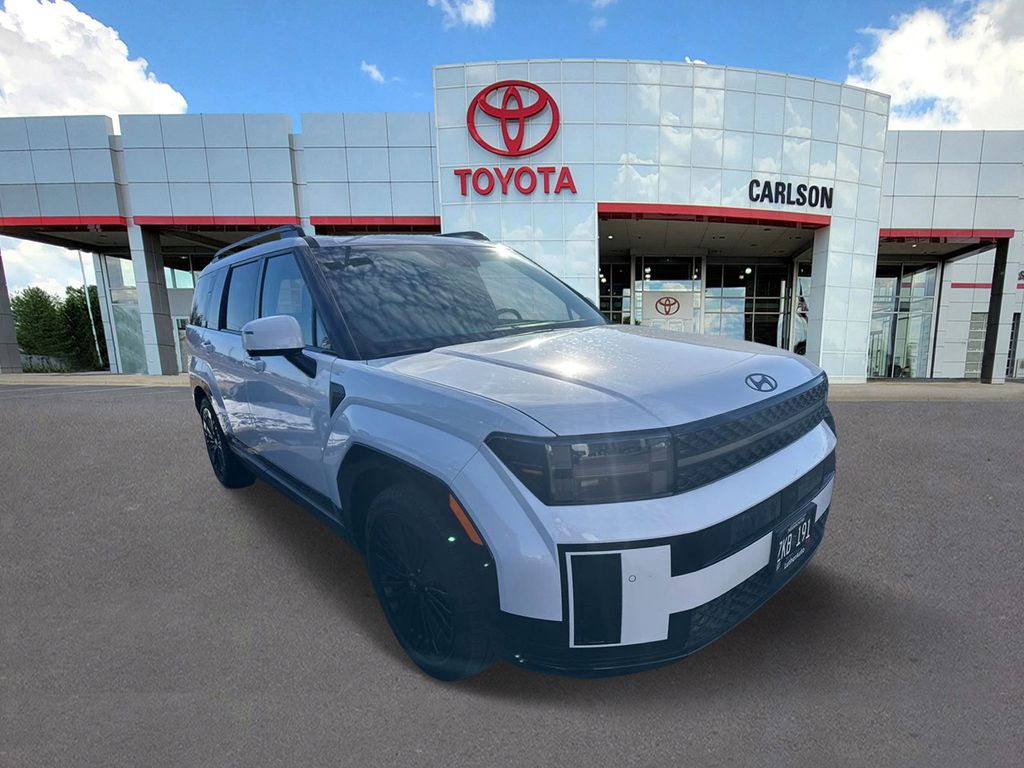 Used 2025 Hyundai Santa Fe Calligraphy with VIN 5NMP5DG17SH046028 for sale in Minneapolis, Minnesota