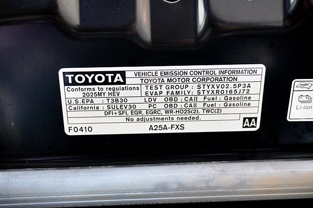 Used 2025 Black Toyota SE image 31