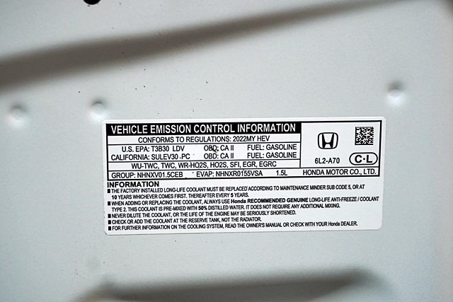 Used 2022 White Honda EX image 31