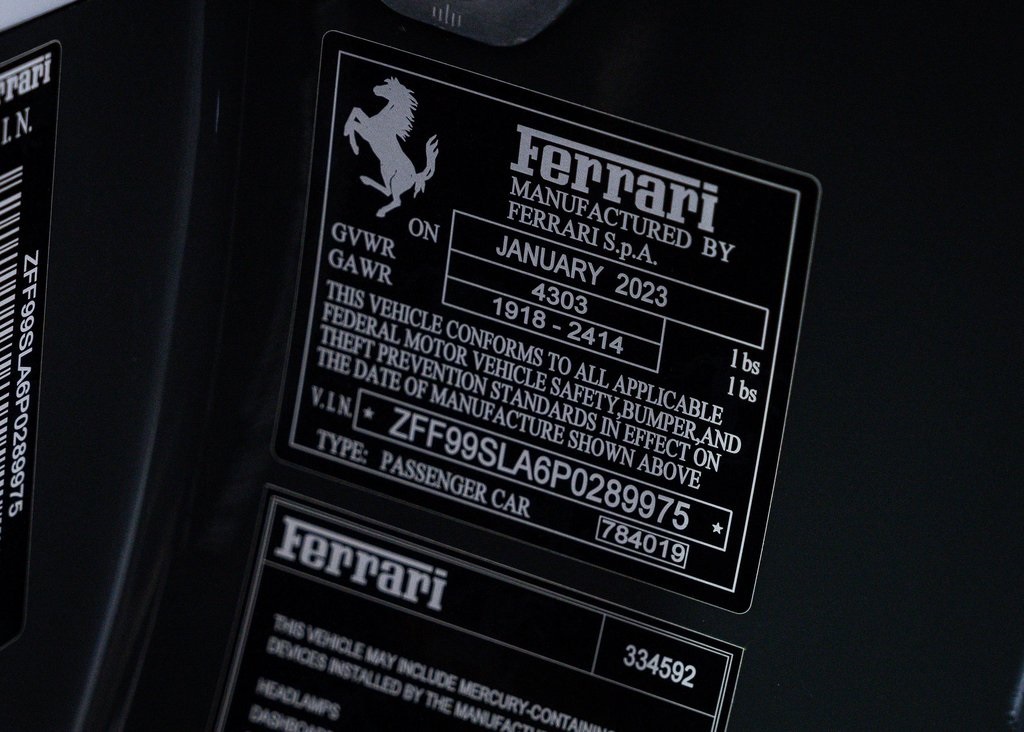 Certified Used 2023 Grigio Scuro Ferrari  image 25