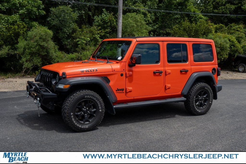 2020 Jeep Wrangler Unlimited Willys photo 2