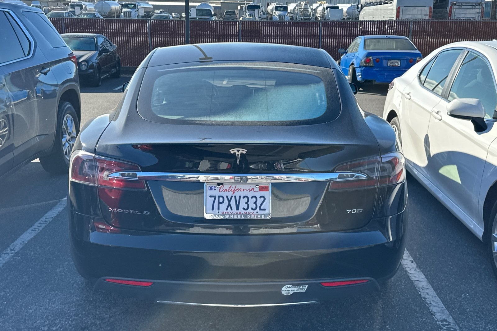 2015 Tesla Model S 70D photo 3