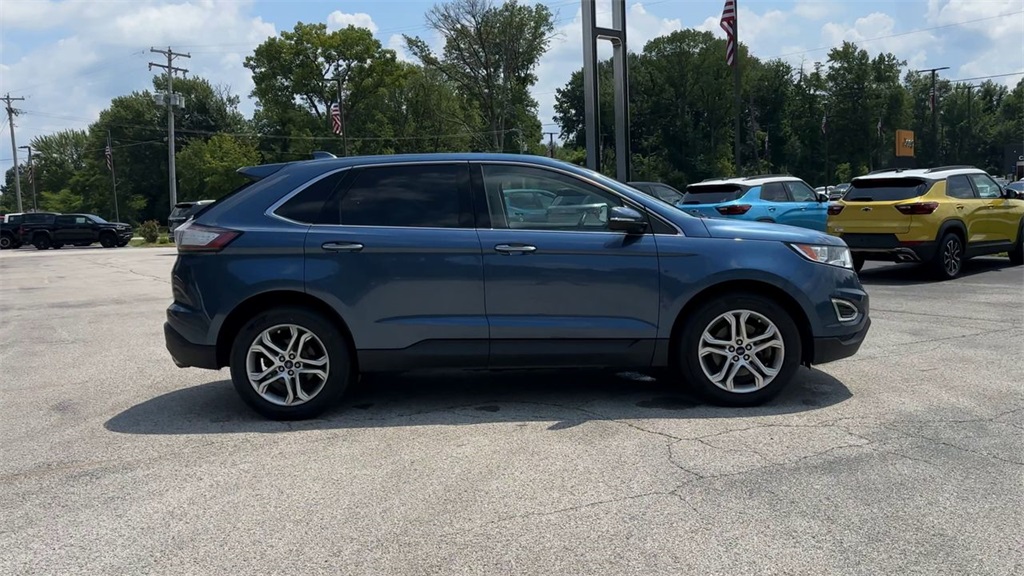 Used 2018 Ford Edge Titanium with VIN 2FMPK4K97JBC06052 for sale in Brazil, IN