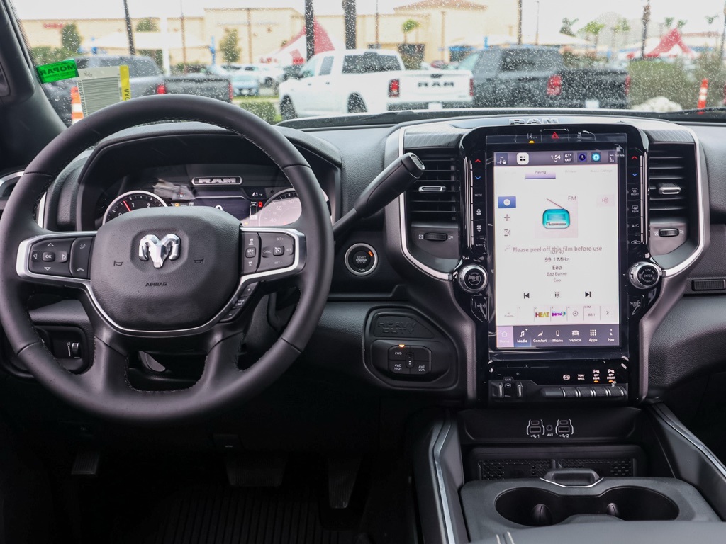 New 2026 Bright White Clear-Coat Exterior Paint RAM Big Horn Night Edition image 20