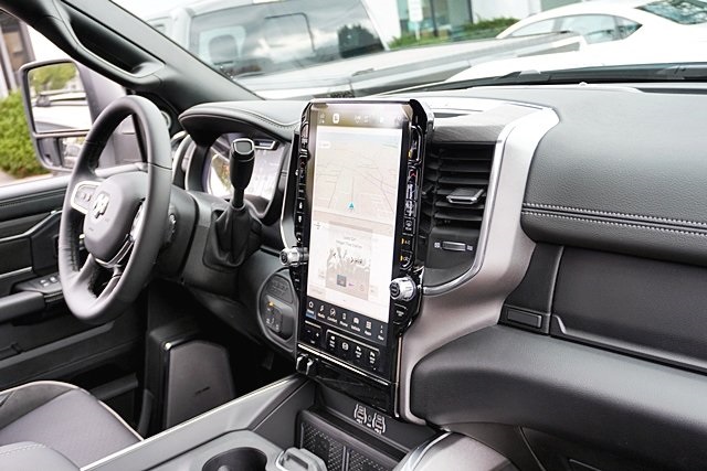 New 2026 Bright White Clear-Coat Exterior Paint RAM Laramie image 13