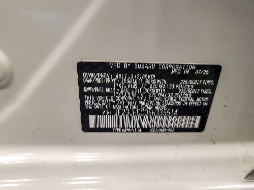 2025 SUBARU CROSSTREK - Image 21