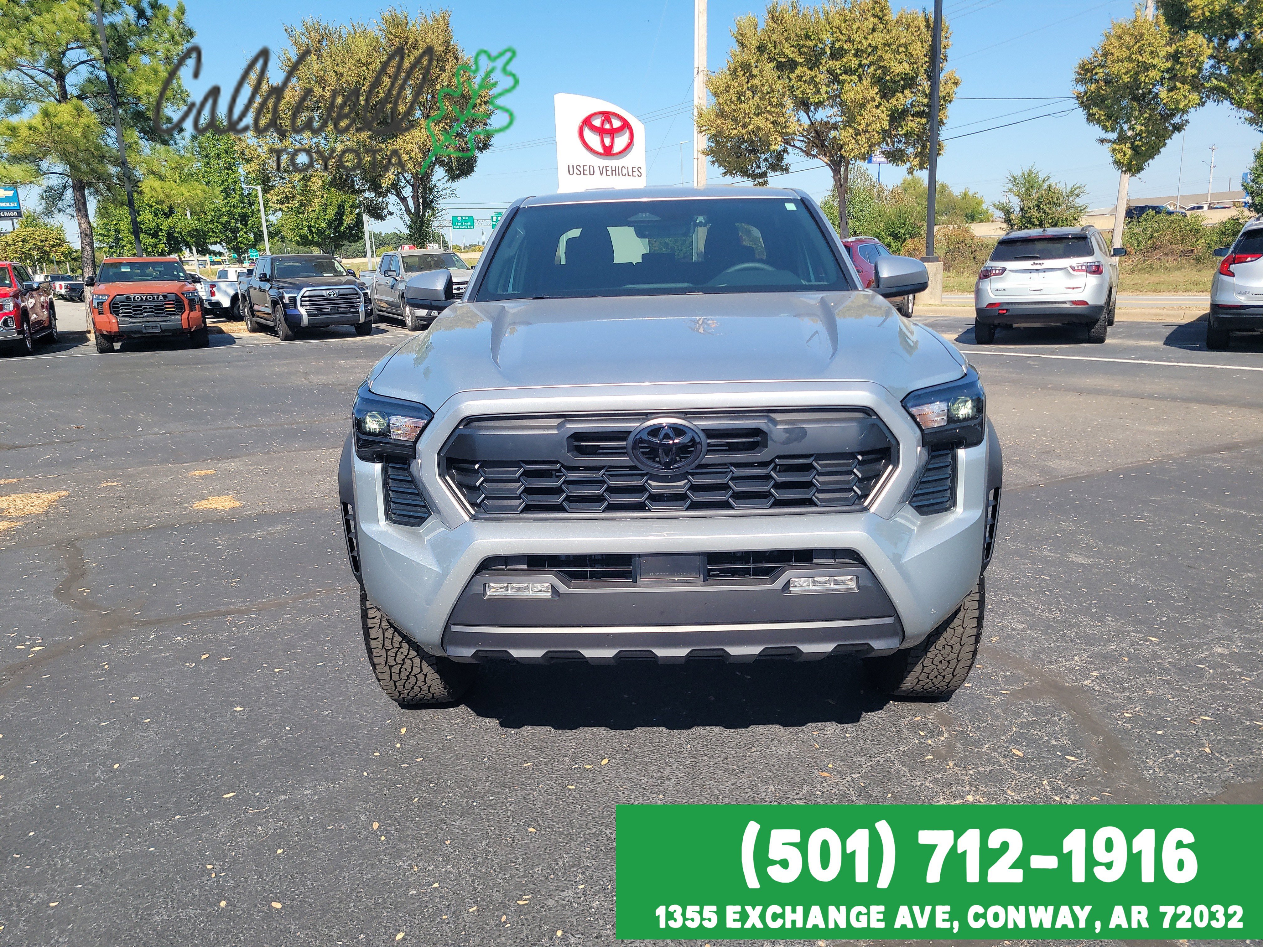 Used 2024 Toyota Tacoma TRD Off Road with VIN 3TYLB5JN2RT045423 for sale in Little Rock