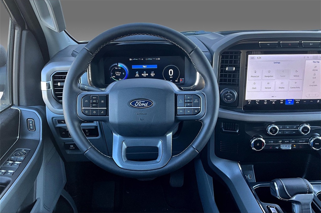 Used 2024 Ford F-150 Lightning XLT with VIN 1FTVW3LK2RWG08065 for sale in Van Wert, OH