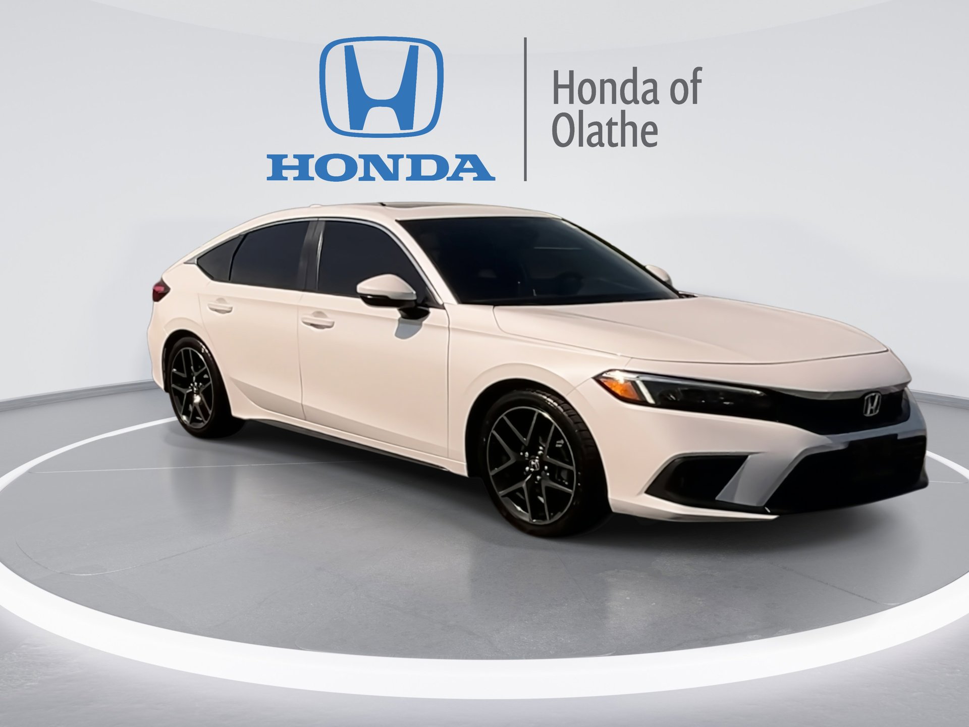 Certified 2023 Honda Civic Hatchback Sport Touring with VIN 19XFL1G83PE001826 for sale in Kansas City