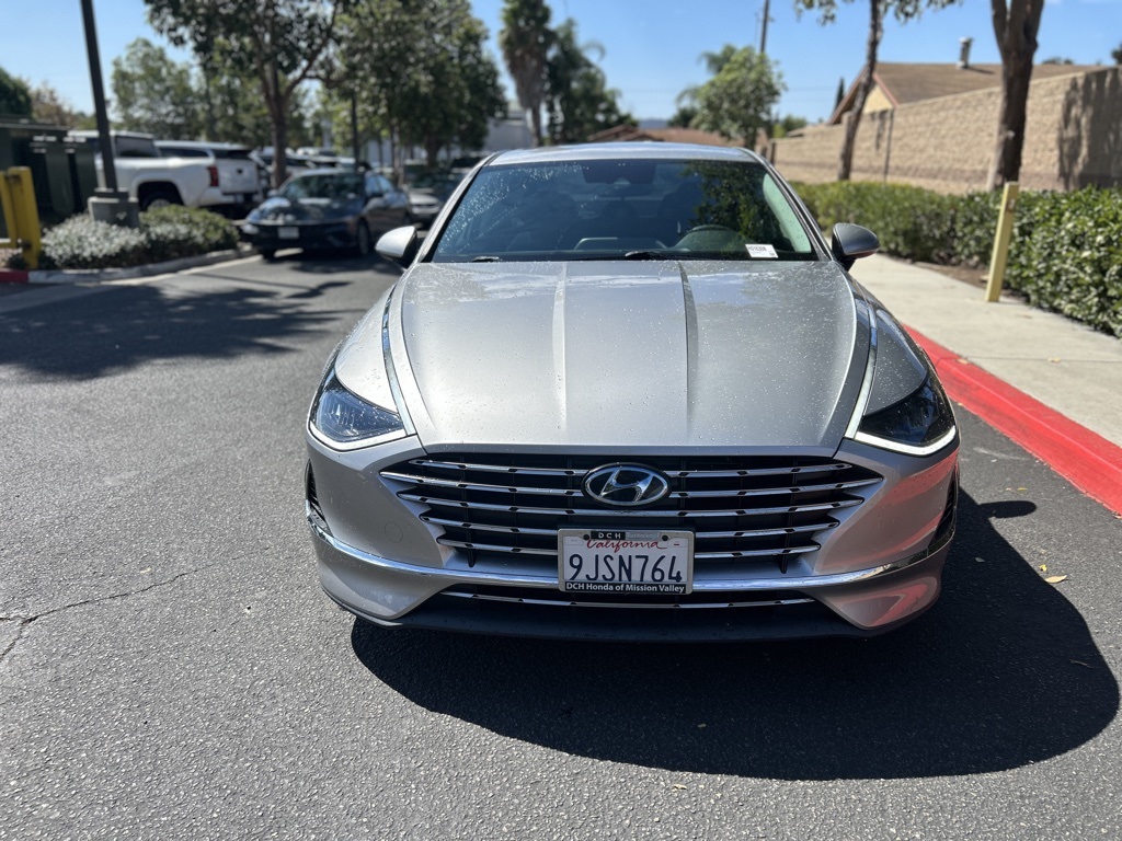 2021 Hyundai Sonata Hybrid Blue photo 4