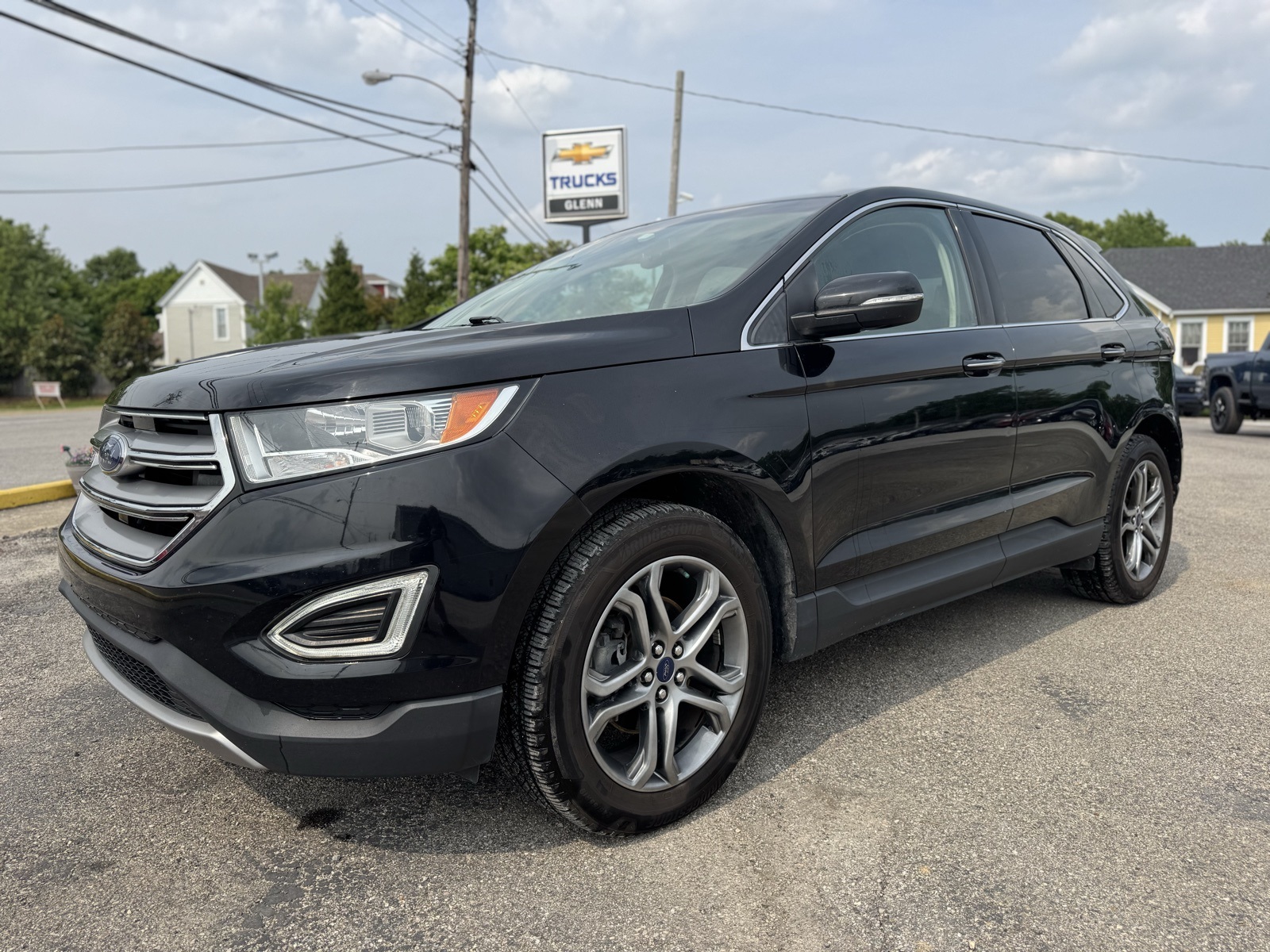 Used 2017 Ford Edge Titanium with VIN 2FMPK3K9XHBB11831 for sale in Eminence, KY