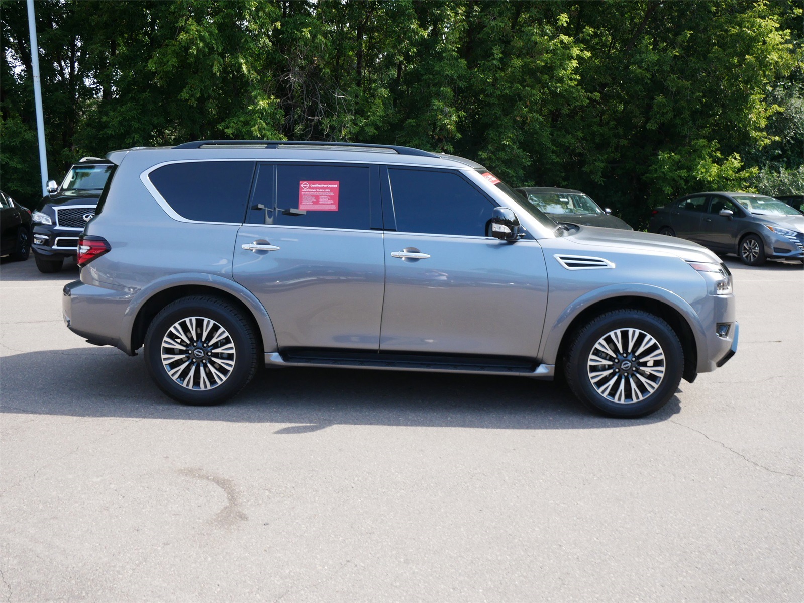 Certified 2024 Nissan Armada SL with VIN JN8AY2BB0R9854314 for sale in Maplewood, Minnesota