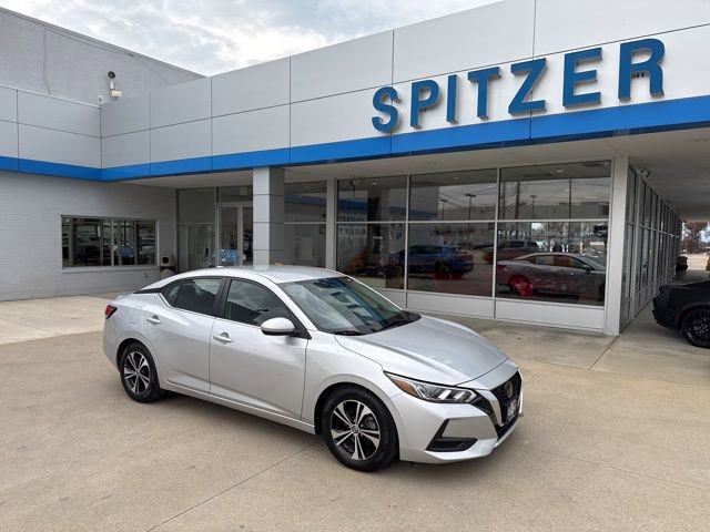 Used 2022 Nissan Sentra SV with VIN 3N1AB8CV4NY284706 for sale in Northfield, OH